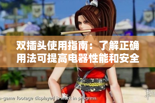 双插头使用指南：了解正确用法可提高电器性能和安全