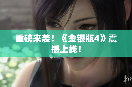 重磅来袭！《金银瓶4》震撼上线！