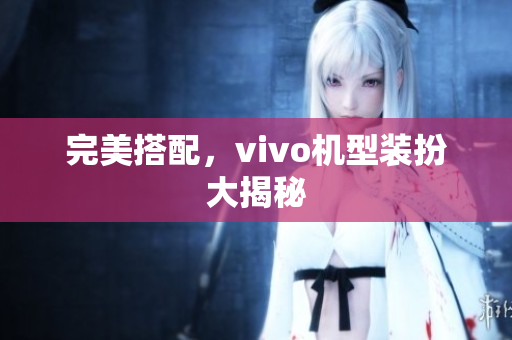 完美搭配，vivo机型装扮大揭秘