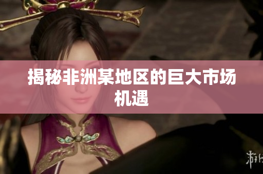 揭秘非洲某地区的巨大市场机遇