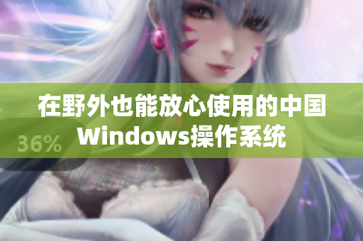 在野外也能放心使用的中国Windows操作系统