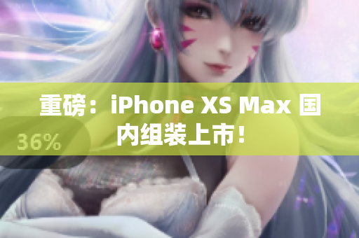 重磅：iPhone XS Max 国内组装上市！