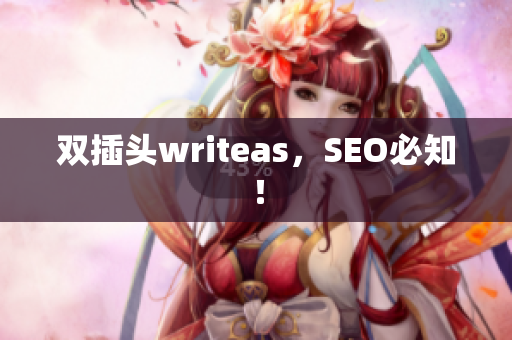 双插头writeas，SEO必知！