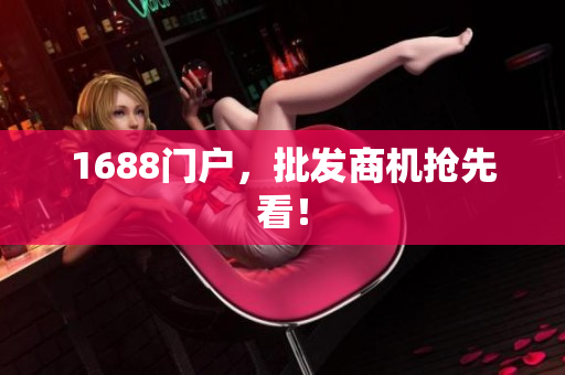 1688门户，批发商机抢先看！