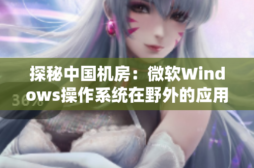 探秘中国机房：微软Windows操作系统在野外的应用