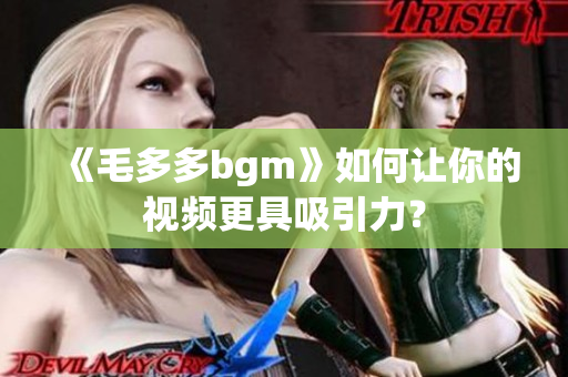 《毛多多bgm》如何让你的视频更具吸引力？