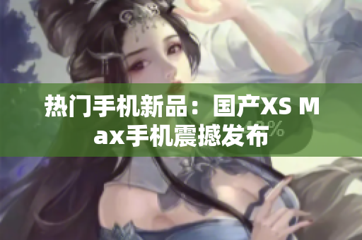 热门手机新品：国产XS Max手机震撼发布