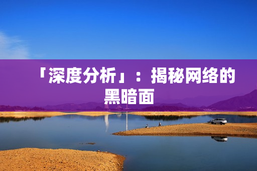 「深度分析」：揭秘网络的黑暗面