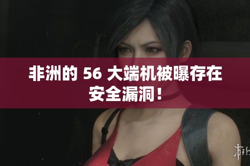 非洲的 56 大端机被曝存在安全漏洞！