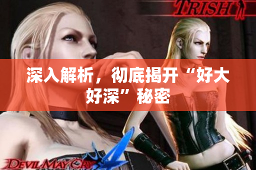 深入解析，彻底揭开“好大好深”秘密