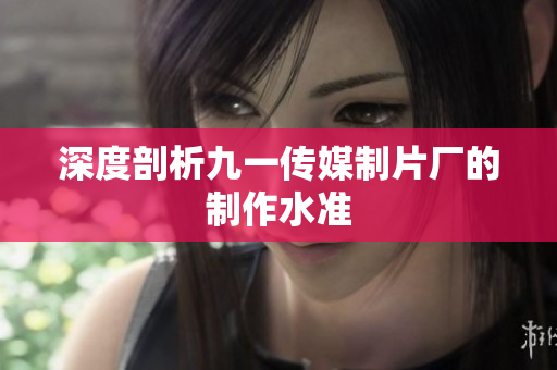 深度剖析九一传媒制片厂的制作水准