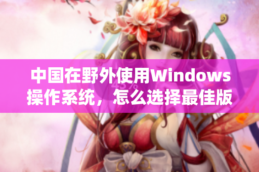 中国在野外使用Windows操作系统，怎么选择最佳版本？
