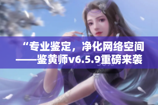 “专业鉴定，净化网络空间——鉴黄师v6.5.9重磅来袭”