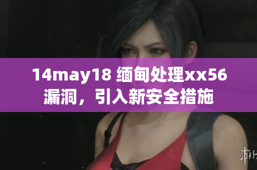 14may18 缅甸处理xx56漏洞，引入新安全措施