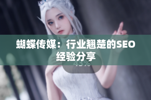 蝴蝶传媒：行业翘楚的SEO经验分享