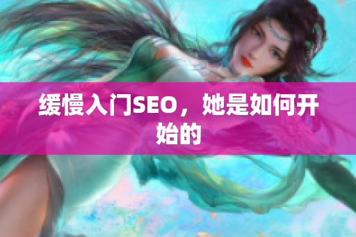 缓慢入门SEO，她是如何开始的