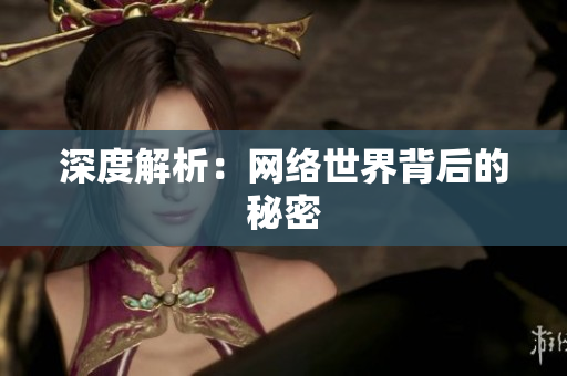 深度解析：网络世界背后的秘密