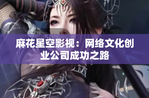 麻花星空影视：网络文化创业公司成功之路
