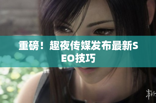 重磅！趣夜传媒发布最新SEO技巧