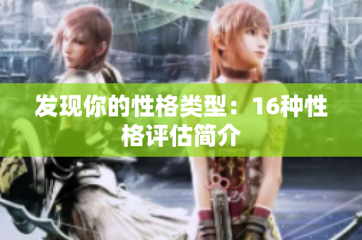 发现你的性格类型：16种性格评估简介