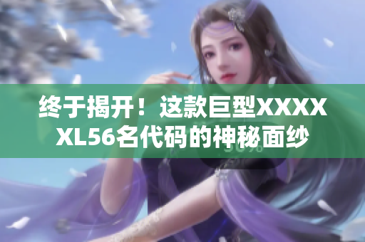 终于揭开！这款巨型XXXXXL56名代码的神秘面纱
