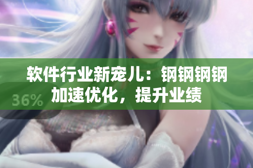 软件行业新宠儿：钢钢钢钢加速优化，提升业绩