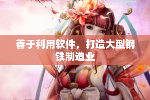 善于利用软件，打造大型钢铁制造业