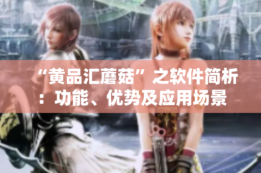 “黄品汇蘑菇”之软件简析：功能、优势及应用场景