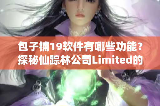 包子铺19软件有哪些功能？探秘仙踪林公司Limited的首款软件！