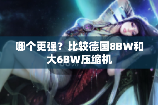 哪个更强？比较德国8BW和大6BW压缩机