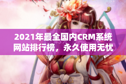 2021年最全国内CRM系统网站排行榜，永久使用无忧！