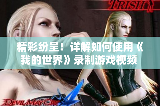 精彩纷呈！详解如何使用《我的世界》录制游戏视频 - 细狗视频