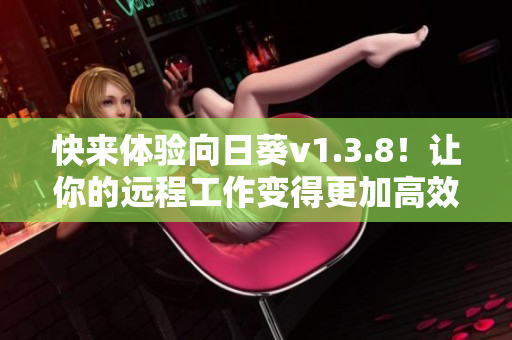 快来体验向日葵v1.3.8！让你的远程工作变得更加高效！