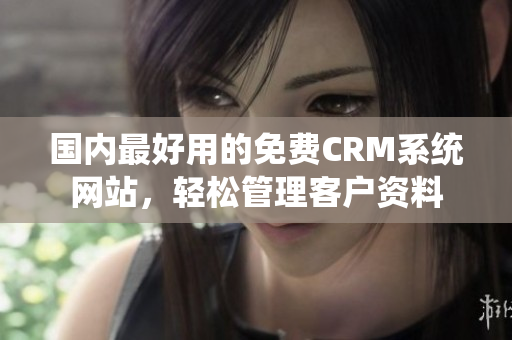 国内最好用的免费CRM系统网站，轻松管理客户资料