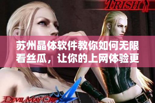 苏州晶体软件教你如何无限看丝瓜，让你的上网体验更加流畅！