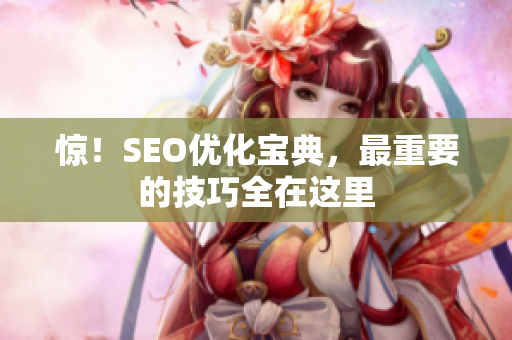 惊！SEO优化宝典，最重要的技巧全在这里