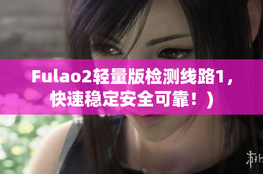 Fulao2轻量版检测线路1，快速稳定安全可靠！)