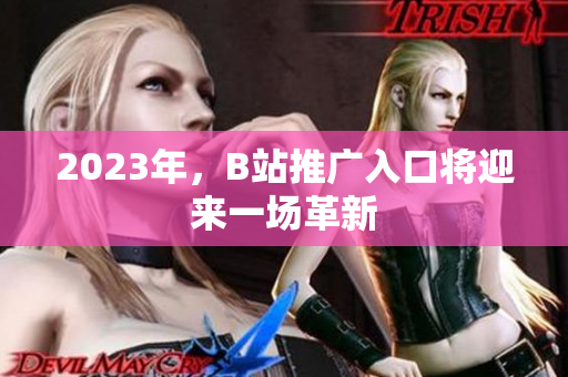 2023年，B站推广入口将迎来一场革新