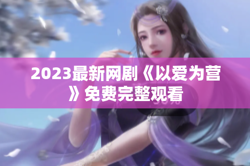 2023最新网剧《以爱为营》免费完整观看