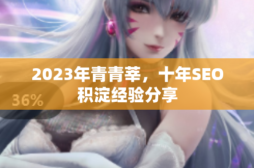 2023年青青莘，十年SEO积淀经验分享
