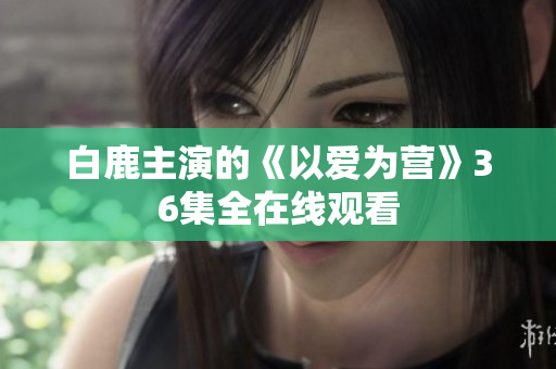 白鹿主演的《以爱为营》36集全在线观看