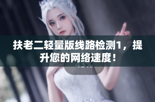 扶老二轻量版线路检测1，提升您的网络速度！