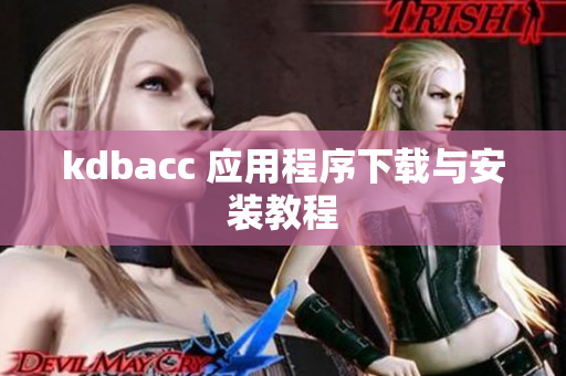 kdbacc 应用程序下载与安装教程