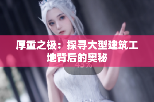 厚重之极：探寻大型建筑工地背后的奥秘