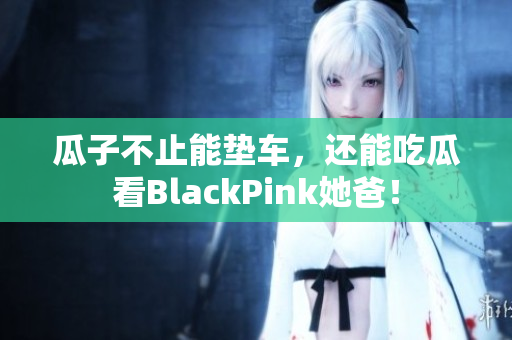 瓜子不止能垫车，还能吃瓜看BlackPink她爸！