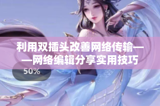 利用双插头改善网络传输——网络编辑分享实用技巧