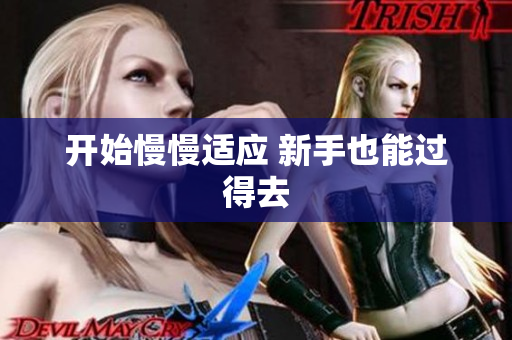 开始慢慢适应 新手也能过得去