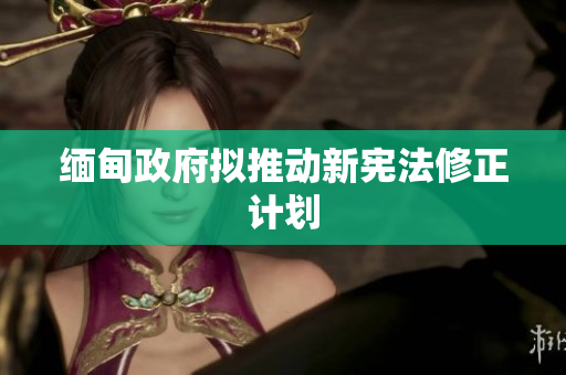 缅甸政府拟推动新宪法修正计划