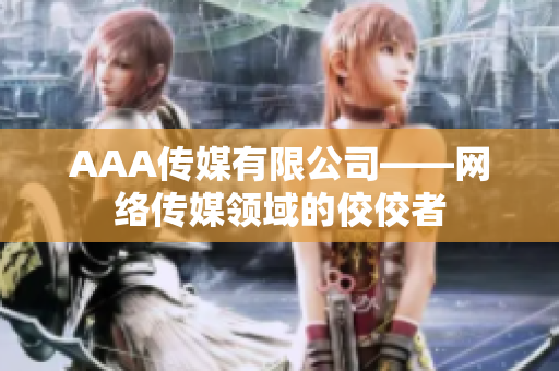 AAA传媒有限公司——网络传媒领域的佼佼者