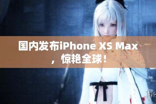 国内发布iPhone XS Max，惊艳全球！